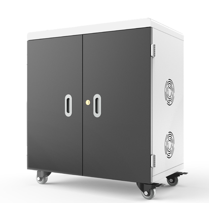 LED ইন্ডিকেটর লাইট 250V ট্যাবলেট চার্জিং ট্রলি 36 ডোর চার্জিং ক্যাবিনেট ইউএসবি টাইপ