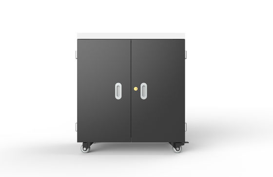 মেডিকেল-মুট হুইল এবং সম্পূর্ণরূপে একত্রিত চার্জিং ক্যাবিনেটের সাথে 100-250V ইনপুট ইউএসবি চার্জিং কার্ট