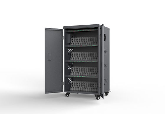 বড় ক্ষমতা 100-250V ইনপুট 5V 2A আউটপুট 670x500x1320 মিমি আকার ট্যাবলেট চার্জিং ক্যাবিনেট ইউএসবি টাইপ চার্জিং কার্ট