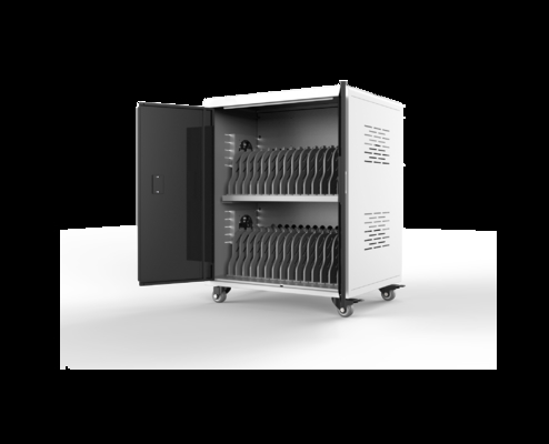 AHL-B30 30-পোর্ট ক্রোমবুক চার্জিং ক্যাবিনেট শীতল ভ্যান সহ