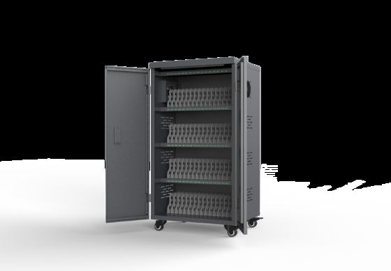 ৬৪ পোর্টের ট্যাবলেট চার্জিং ক্যাবিনেট, ৮এস নিরাপত্তা সুরক্ষা ব্যবস্থা এবং গ্যালভানাইজড শীট নির্মাণ সহ