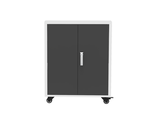 New Version 30 AC Power Sockets Laptop Charging Cabinet 30 Slots Charging Trolley
