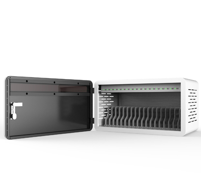 ক্লাসরুম 5V 2.4A-এর জন্য 18 ইউনিট একাধিক Chromebook চার্জিং স্টেশন